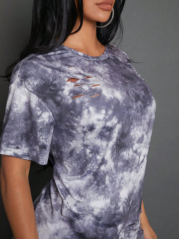 Tie Dye Tee & Leggings