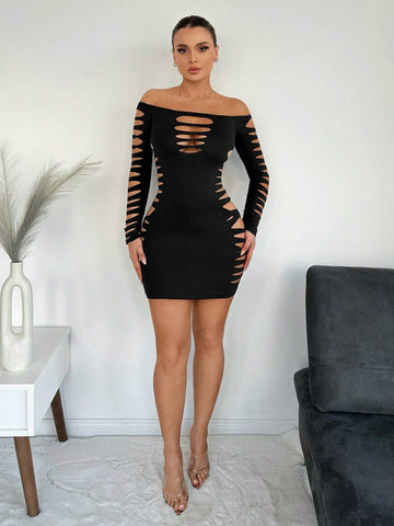 V-Neck Ruched Bodycon Dress With Halter Neckline Sexy Dress Birthday Outfit Spring Summer Women