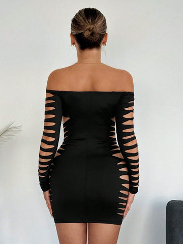 V-Neck Ruched Bodycon Dress With Halter Neckline Sexy Dress Birthday Outfit Spring Summer Women