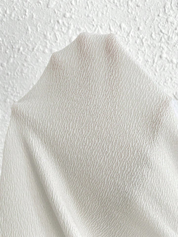 Women'S Solid Color Deep V-Neck Long Sleeve Bodysuit