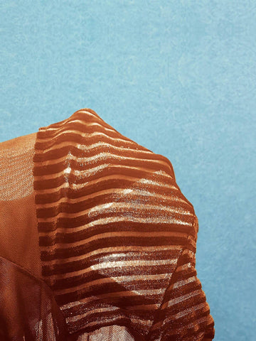 Women Co Ords Mesh Insert Mock Neck Crop Velvet Top & Leggings