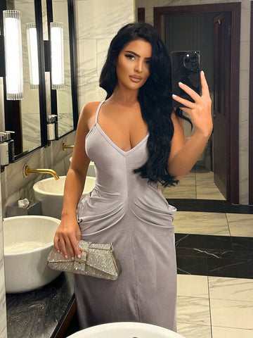 SXY Women's Birthday/Valentine's Day Sleeveless Evening Gown Dress