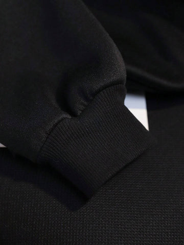 2pcs Women's Casual Hooded Sweatshirt And Sweatpants Set