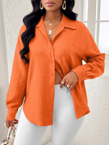 Slayr Autumn And Winter Women's Elegant Shirt With Blue Waist