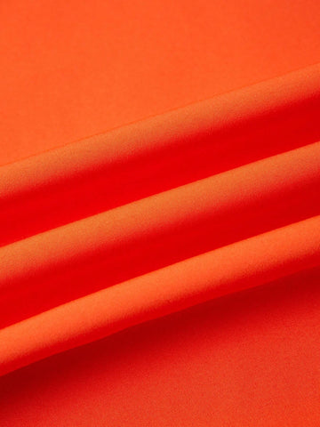 Boho Summer Loose Fit One Shoulder Sleeveless Wide Leg Orange Jumpsuit