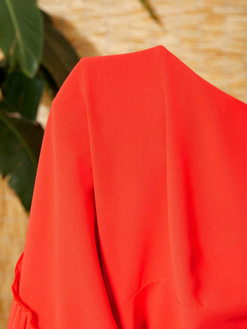 Elegant And Casual Vacation Cable Knit Wide Leg Jumpsuit