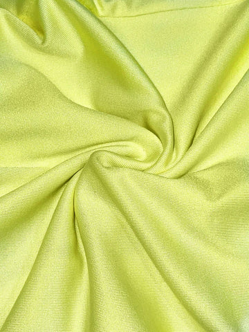 Simple Basic Casual Round Neck Padded Shoulder Short Sleeve Slim T-Shirt Top + Tight Shorts Solid Color Knitted Elastic Women Two Pieces Set -E