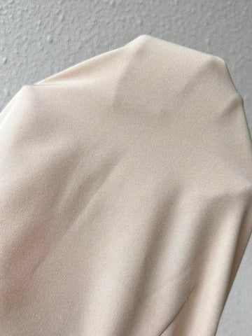 Solid Asymmetrical Hem Tube Top & Skirt