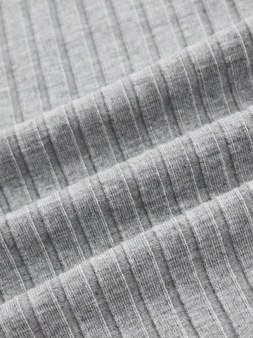 Summer Casual Basic Sporty V-Neck Spaghetti Strap Solid Color Bodysuit With Cut-Out Design