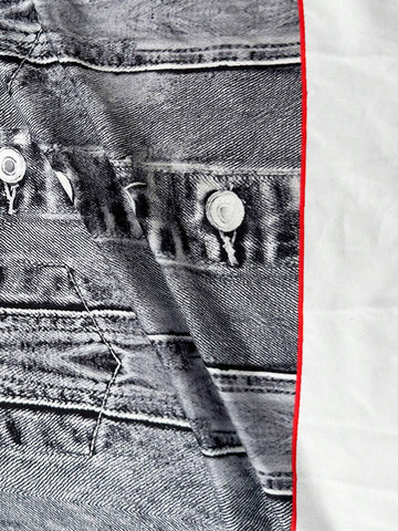 Tight Black Jumpsuit With Top Top Imitation Denim