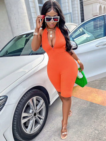 Trendy And Cool Opening Season Music Festival Leisure Home Hanging Neck Lacing Zipper Sexy Decoration Chest Waist Hip Lacing Cross Lacing Stereoscopic Texture Fabric