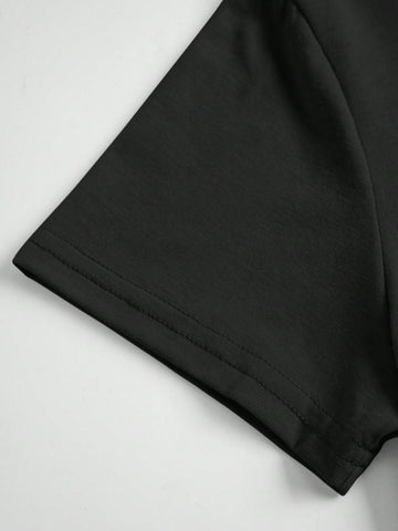 Women's Casual Letter Printed Summer Two Piece Outfits