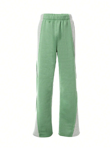 Slayr Women's Color Block Casual Simple Daily Sweatpants