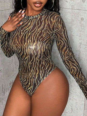 Women's Printed Bodysuit