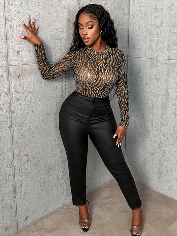 Women's Printed Bodysuit
