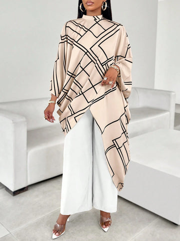 Slayr Women's Random Floral Plain And Casual Long Shirt