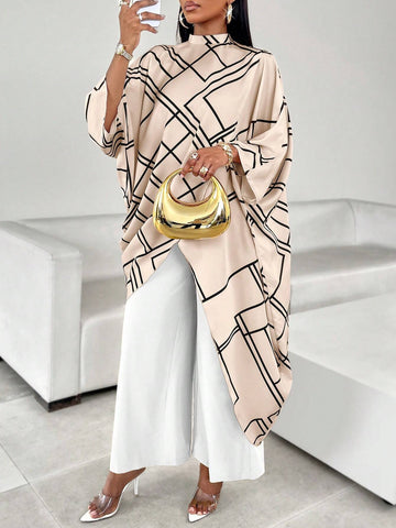 Slayr Women's Random Floral Plain And Casual Long Shirt