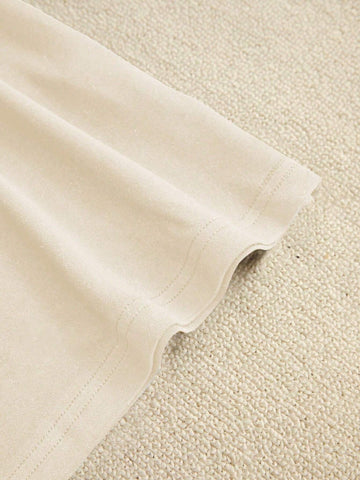 Women's Slim Fit Casual Short Sleeve T-Shirt, Summer Outfit, Leisure & Comfortable, Round Neck,