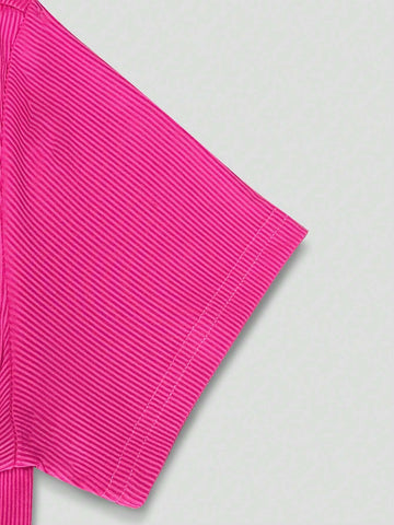 Women's Solid Color Minimalist Daily Short Sleeve Jumpsuit