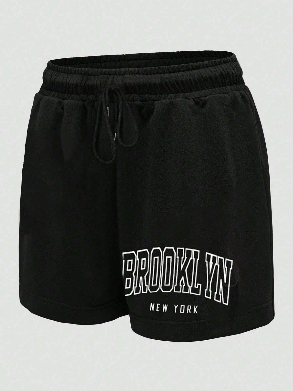 Slayr Women's Trendy Letter Print Shorts