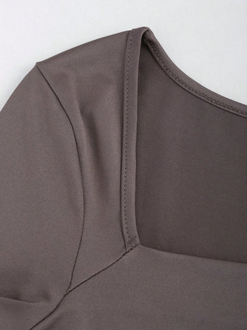French Style Sexy And Elegant Bodycon Bandage Slim Fit Clubwear Dress For Women