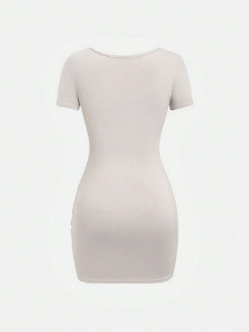 Stylish Bodycon Bandage Mini Dress For Women, Chic And Sexy
