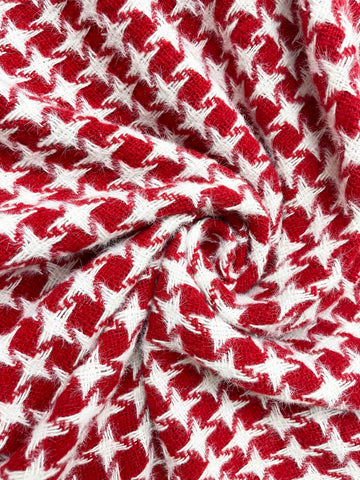 Women's Autumn/Winter High-End Red Plaid Color Block Design Sweet & Spicy Style Halter Wai