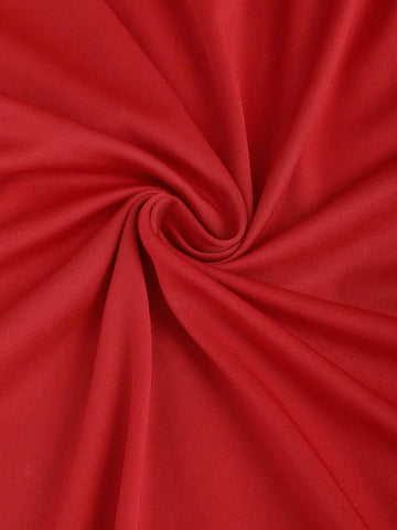 Women's Valentine's Day 3D Floral Backless Bodycon Dress