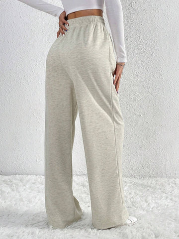 Tall Drawstring Waist Wide Leg Sweatpants