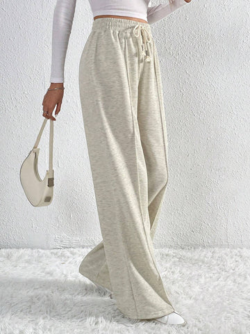 Tall Drawstring Waist Wide Leg Sweatpants