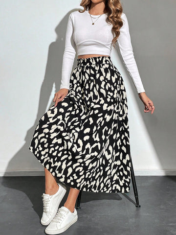 Tall Satisfied Umbrella Skirt
