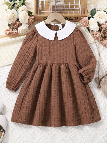Toddler Girls' Doll Collar Dress