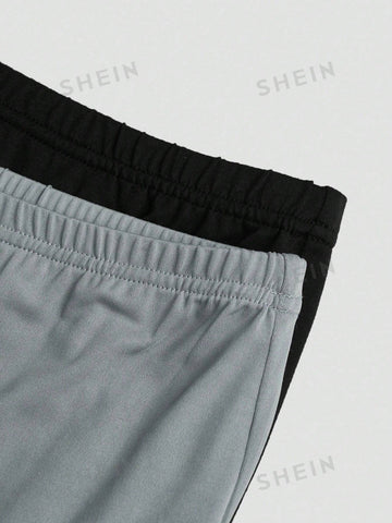 2pcs Women's Solid Color Tank Top And Leggings Set