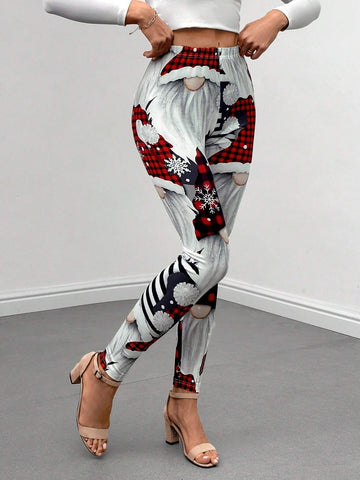 Unity Christmas Print Leggings