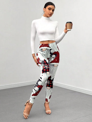 Unity Christmas Print Leggings