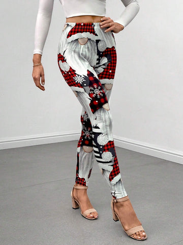 Unity Christmas Print Leggings