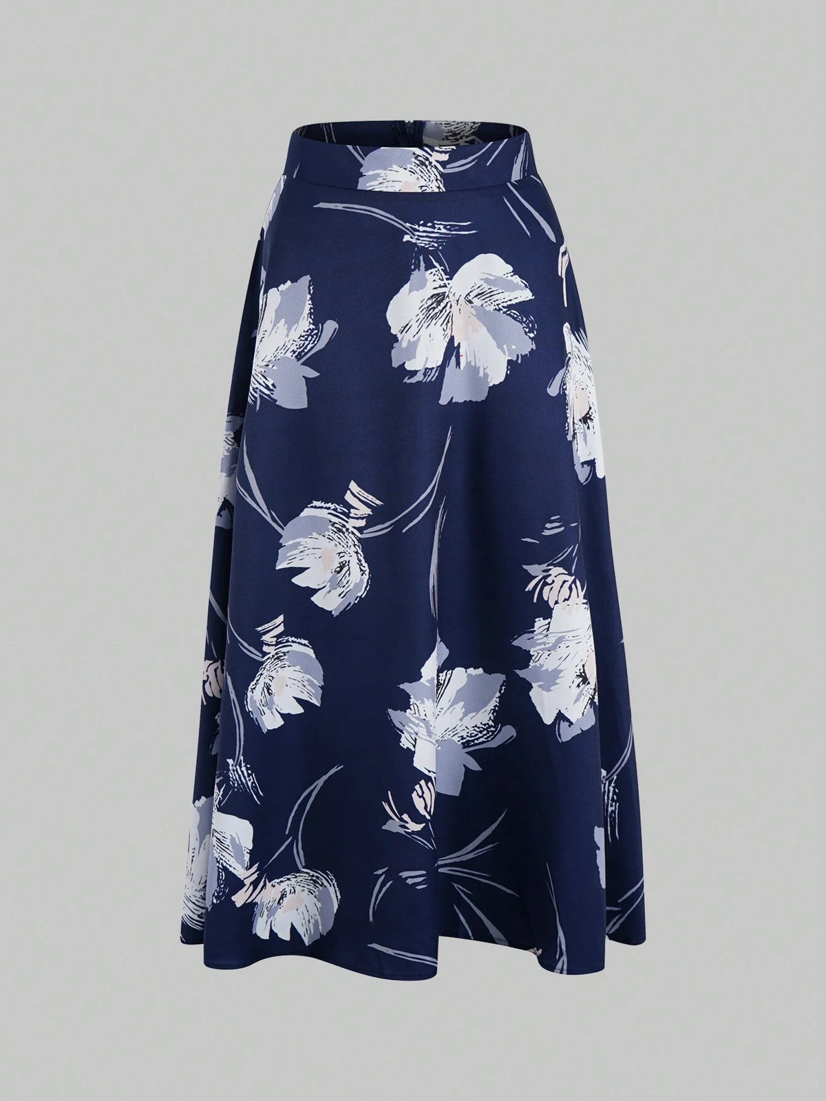 Unity Floral Print Flare Skirt