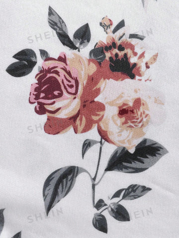 Unity Floral Print Flare Skirt