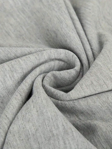 Round Neck Letter Print Short Sleeve Top + Drawstring Elastic Waist Pocket Pants 2 Piece Set