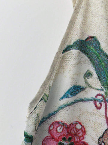 Women Loose Cute Cat Print 3D Pattern Stylish And Comfortable Jumpsuit