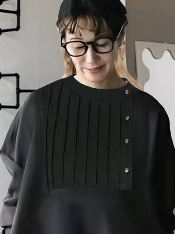 Unity Women Solid Button Front Blouse