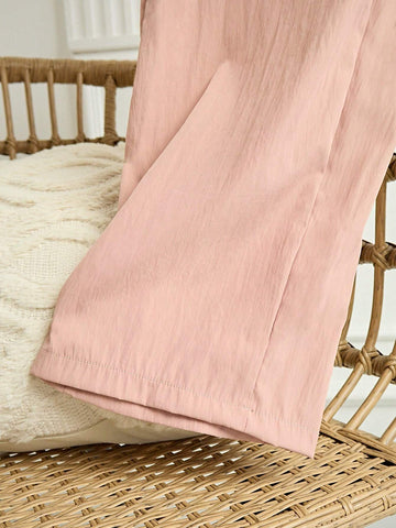 Unity Women's Solid Simple Casual Loose Pants