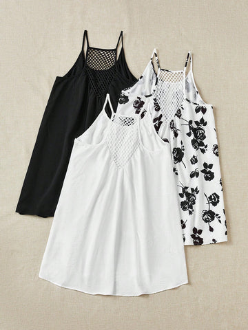 3pcs Women's Holiday Dresses