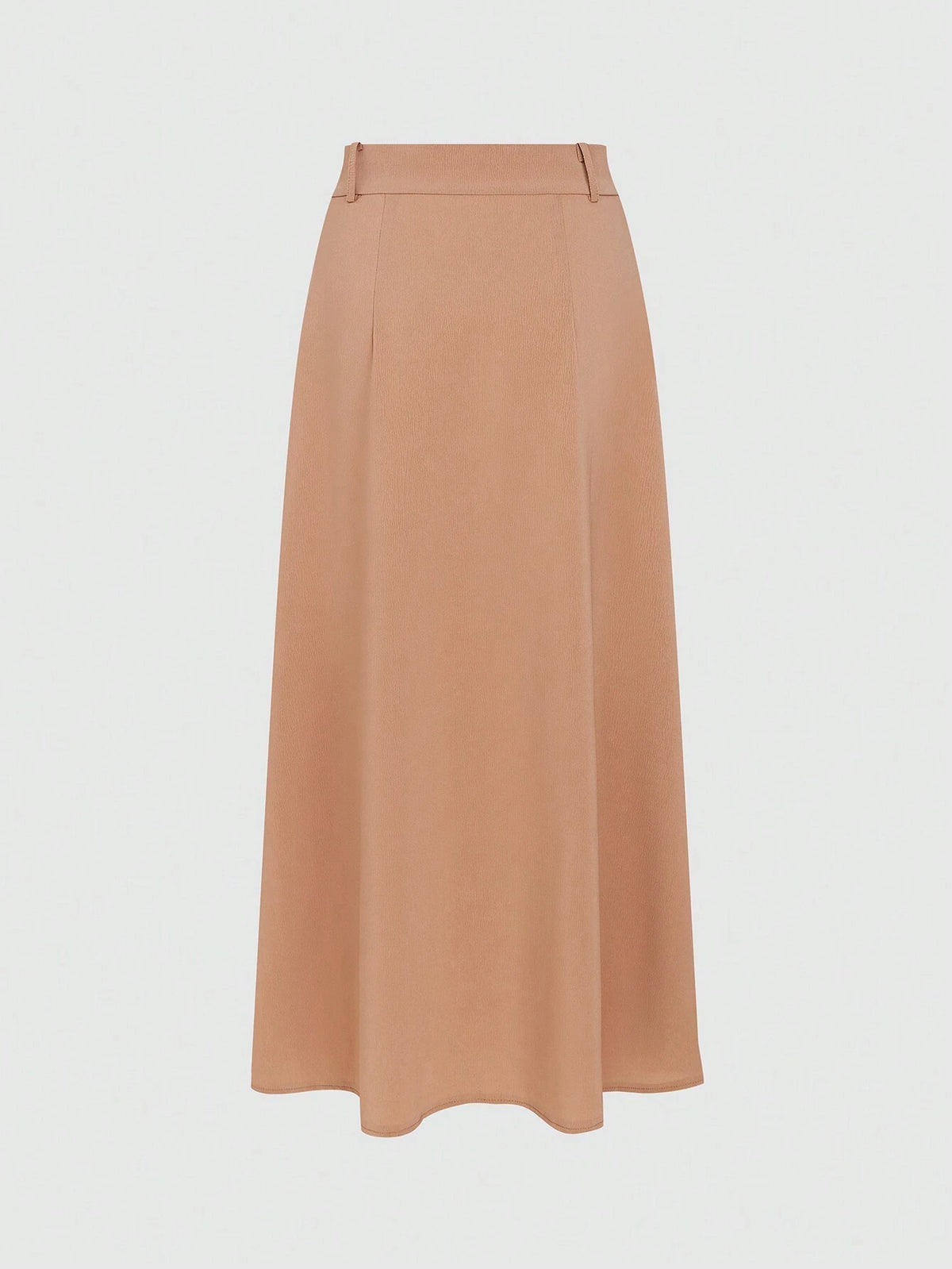 VCAY Casual Solid-Colored Front Buttoned Skirt For Spring/Summer