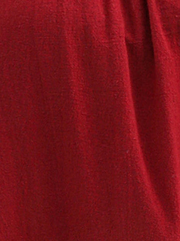 Ladies' Solid Color Pleated Cap Sleeve Dress