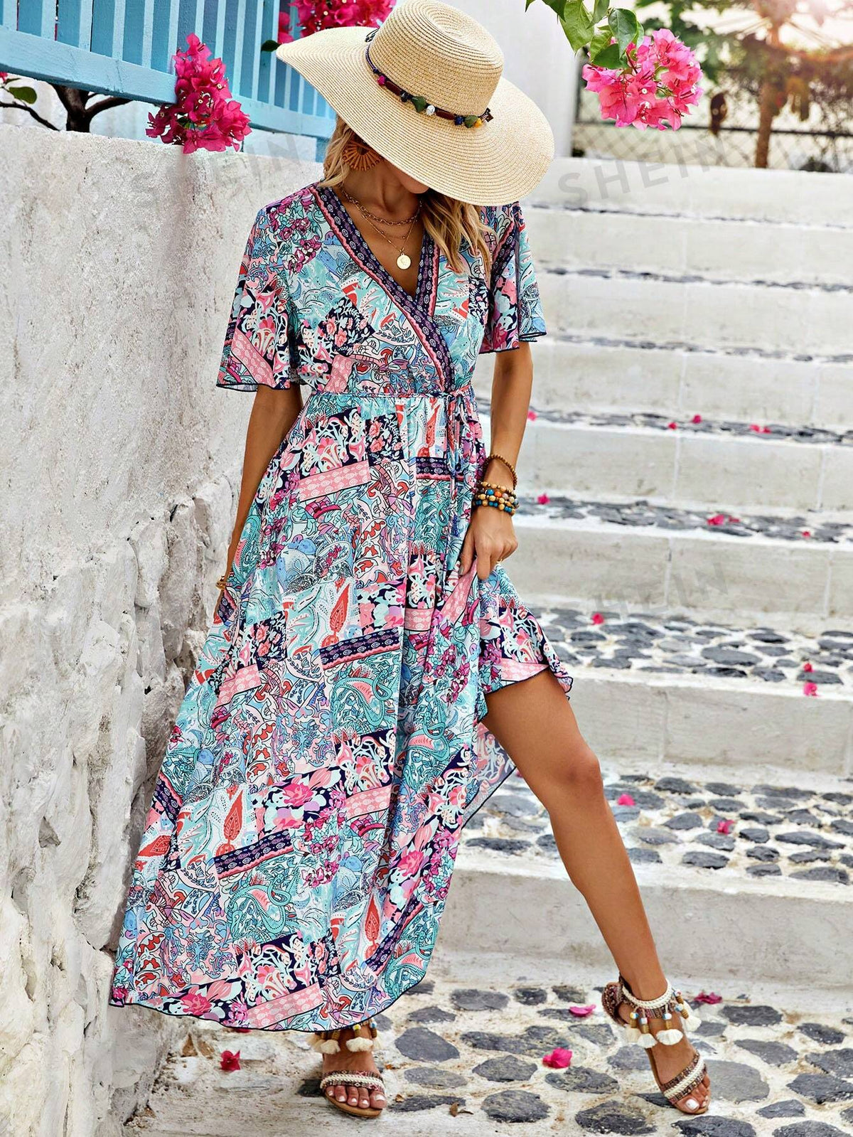 Random Printed Dress