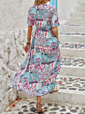 Random Printed Dress