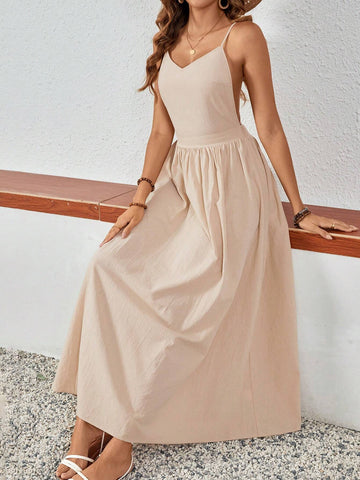 Summer White Cami Dress For Women