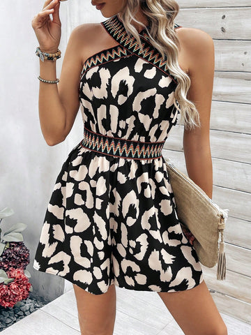 Women's Elegant Halter Neck Jumpsuit