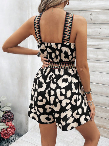 Women's Elegant Halter Neck Jumpsuit